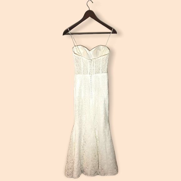 Mori lee by Madeline Gardner dress in ivory Size 2 - Picture 2 of 3